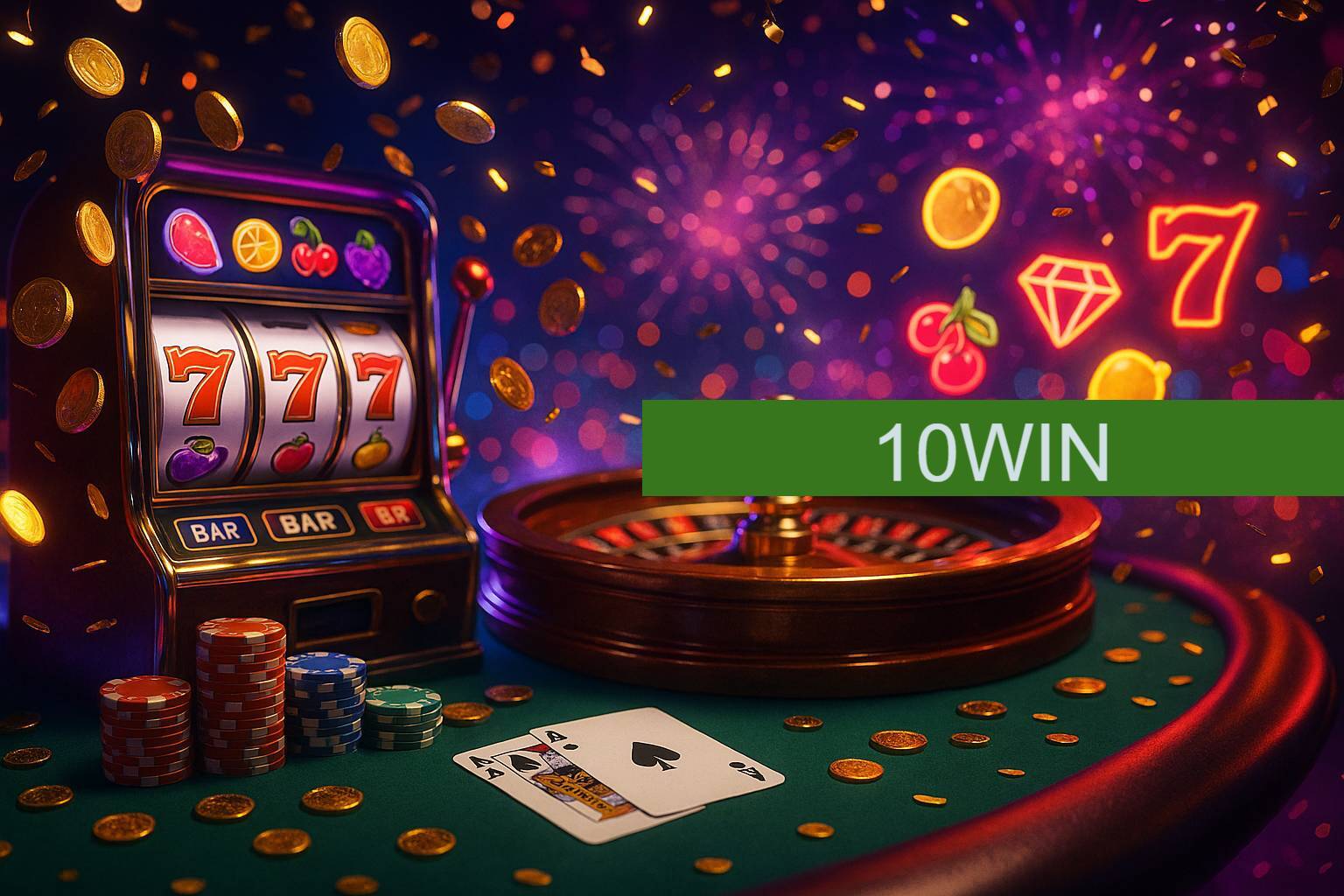 Jogos emocionantes no 10WIN
