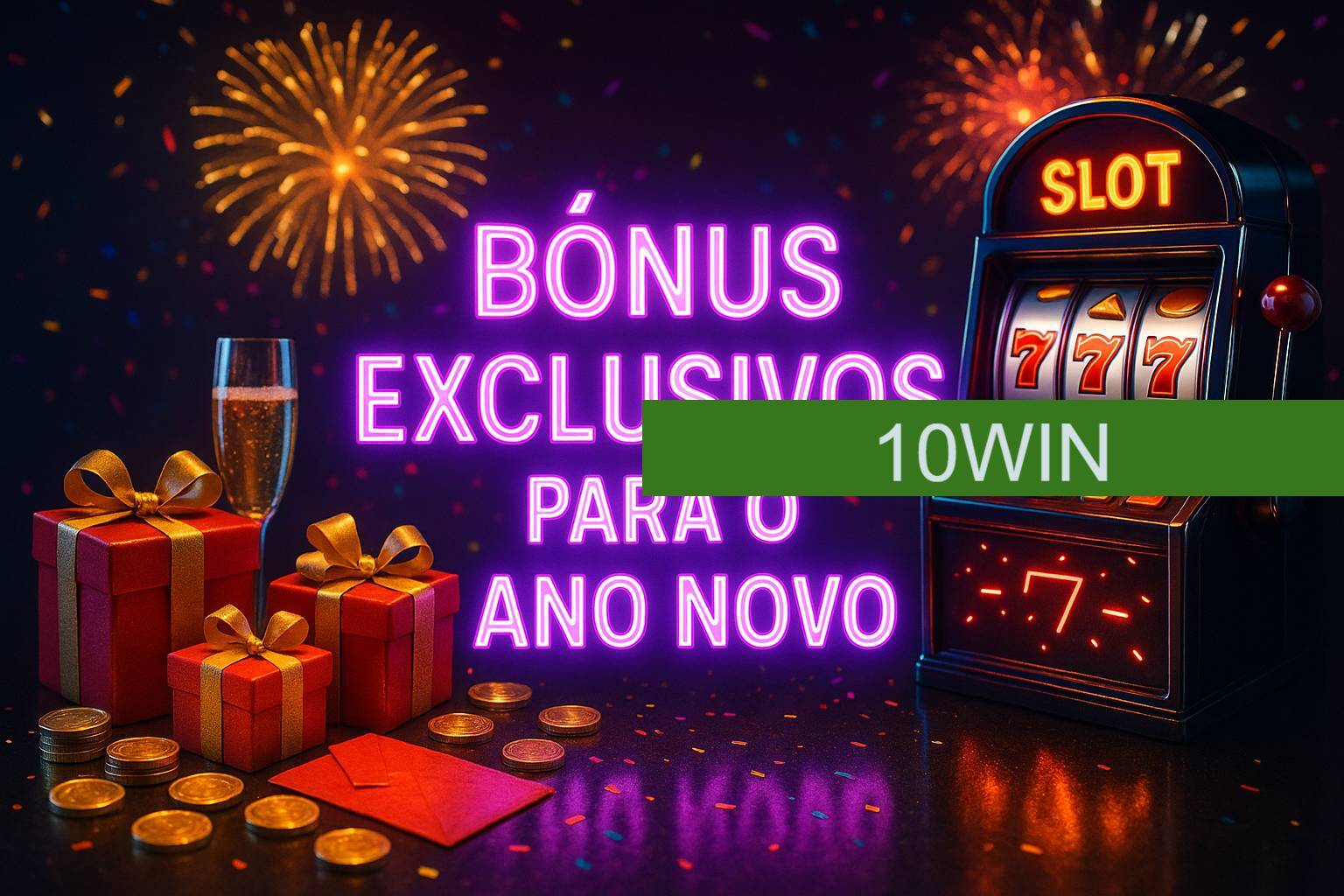 Promoções de Ano Novo no 10WIN